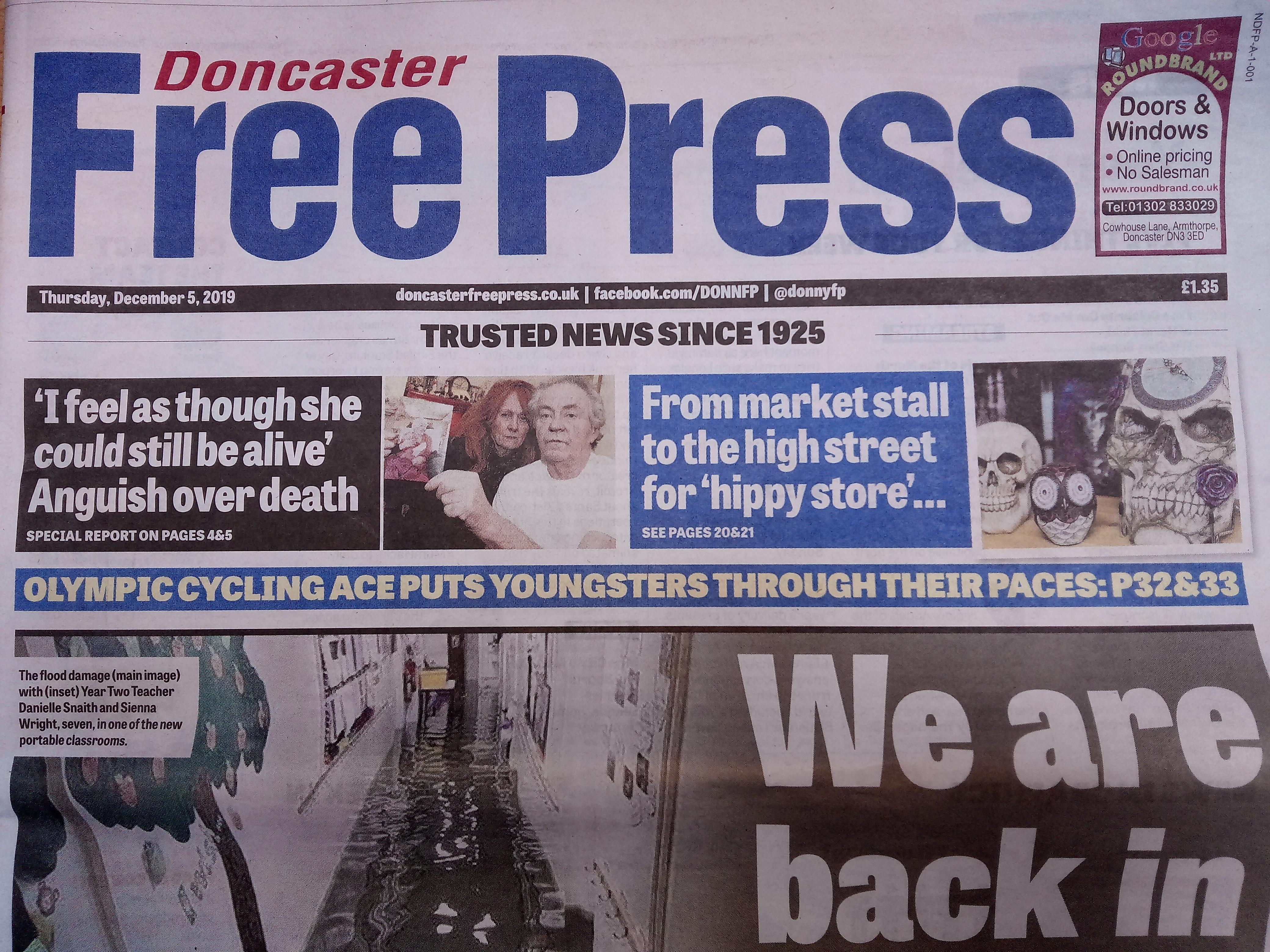 How you can tell us what you think about the Doncaster Free Press