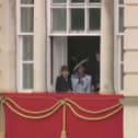 Princess of Wales Kate Middleton makes appearance at Trooping the Colour.